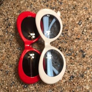 two pairs of clout goggles